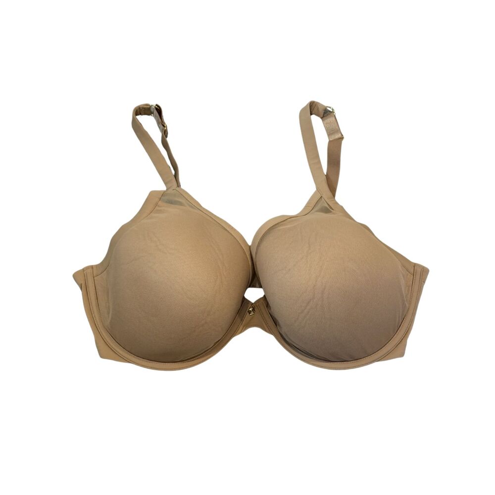 ThirdLove 24/7 Classic Uplift Plunge Bra Nude/Tan Size 40E No Removable Cups